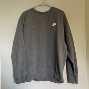 Nike gray sweatshirt